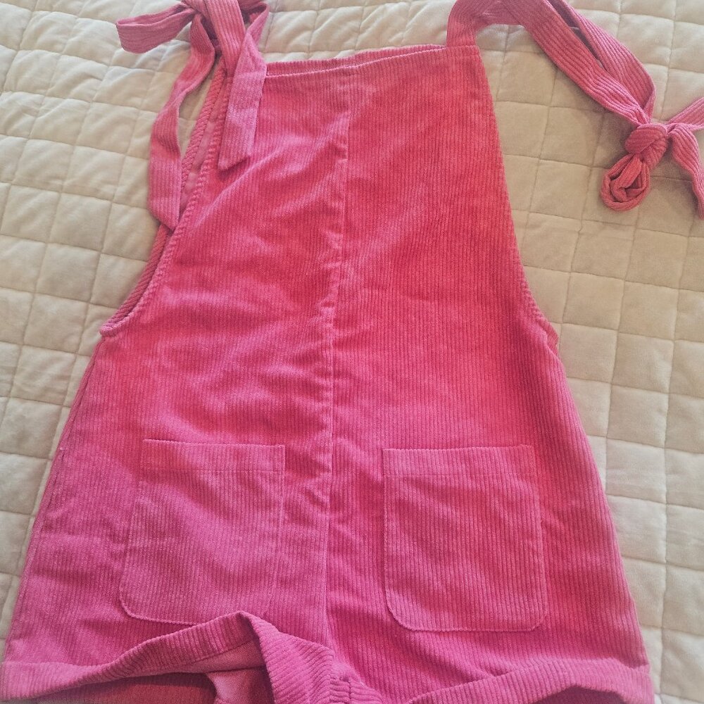Pink Short overall
